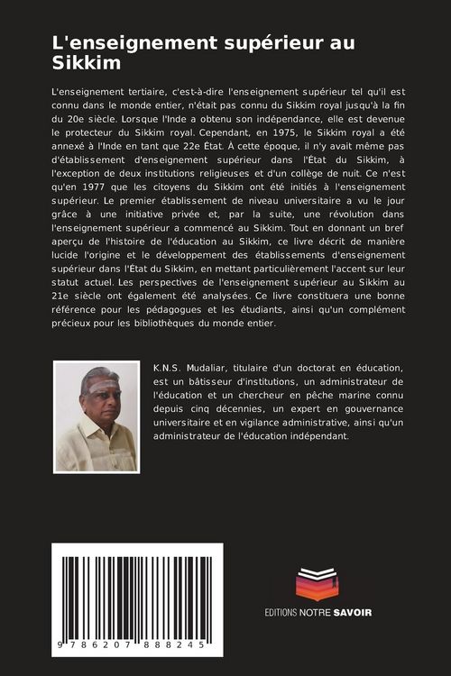 Produktbild: L'enseignement sup&eacute;rieur au Sikkim