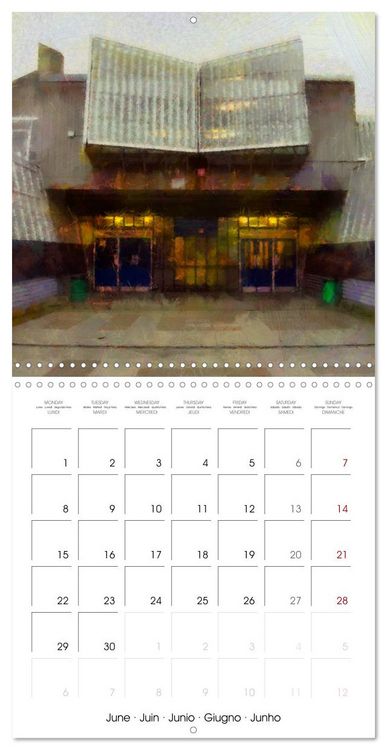 Produktbild: Brutalist Architecture of London (Wall Calendar 2026 12 &times; 12 Inch) CALVENDO 12 Month Wall Calendar
