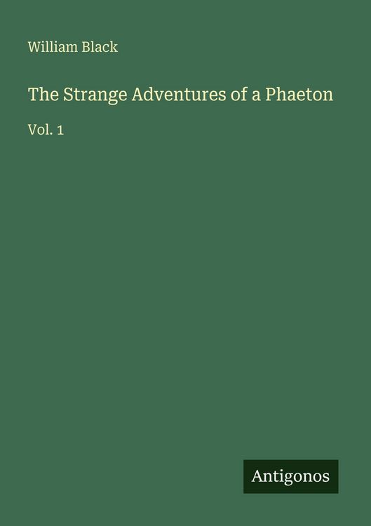 Produktbild: The Strange Adventures of a Phaeton