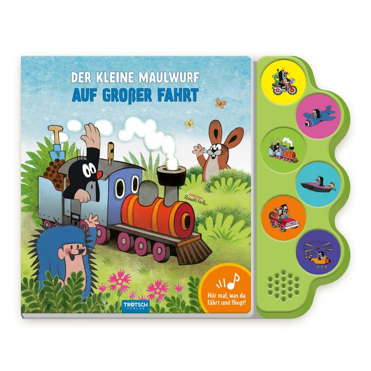 Produktbild: TR&Ouml;TSCH - Der kleine Maulwurf Soundbuch Auf gro&szlig;er Fahrt| Ab 18 Monate