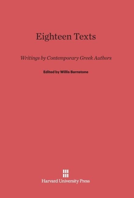 Produktbild: Eighteen Texts