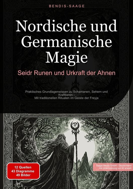 Produktbild: Nordische und Germanische Magie: Seidr, Runen und Urkraft der Ahnen