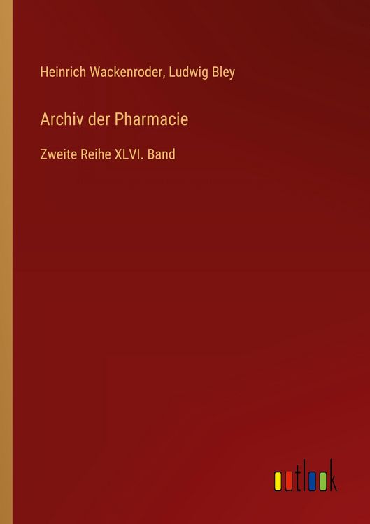 Produktbild: Archiv der Pharmacie