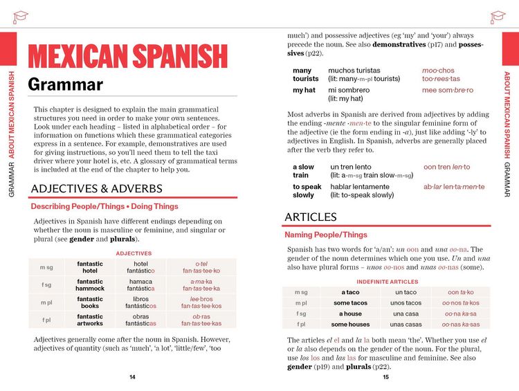 Produktbild: Lonely Planet Mexican Spanish Travel Phrasebook & Dictionary