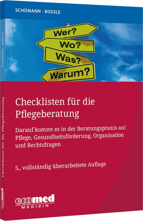 Produktbild: Checklisten f&uuml;r die Pflegeberatung