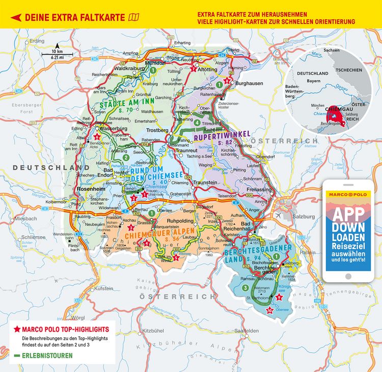 Produktbild: MARCO POLO Reisef&uuml;hrer Chiemgau, Berchtesgadener Land