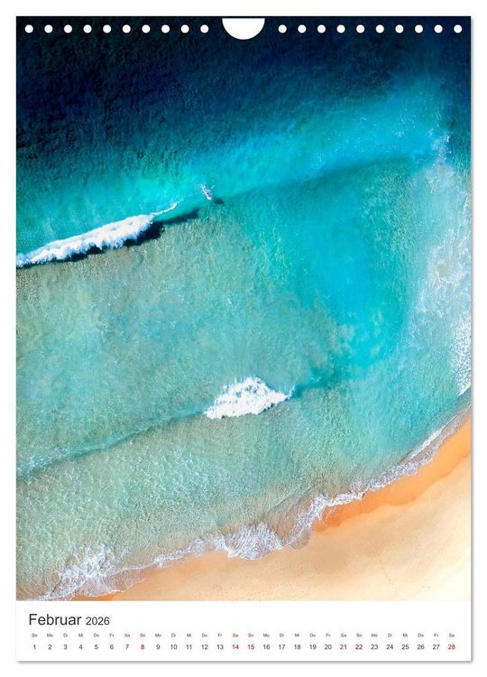 Produktbild: Surfen - Auf der perfekten Welle. (Wandkalender 2026 DIN A4 hoch), CALVENDO Monatskalender
