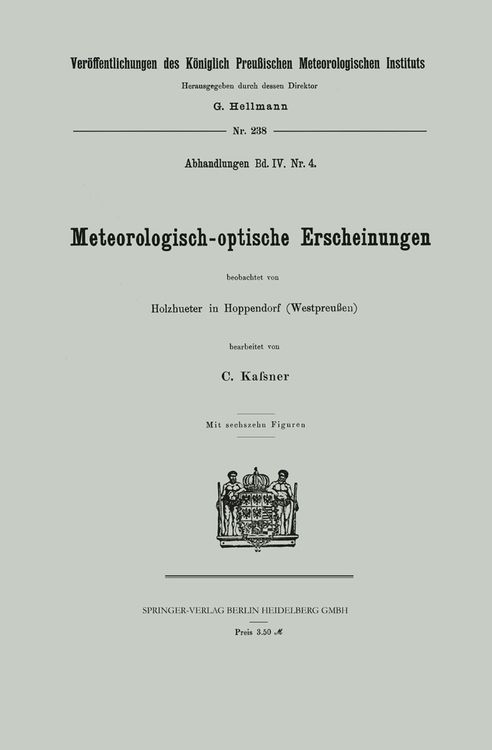 Produktbild: Meteorologisch-optische Erscheinungen