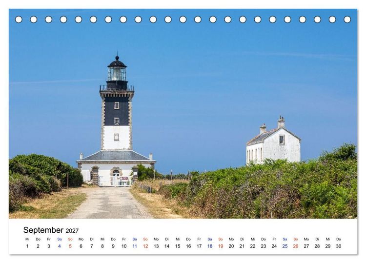 Produktbild: Morbihan - Eine Entdeckungsreise in den S&uuml;den der Bretagne (Tischkalender 2027 DIN A5 quer), CALVENDO Monatskalender