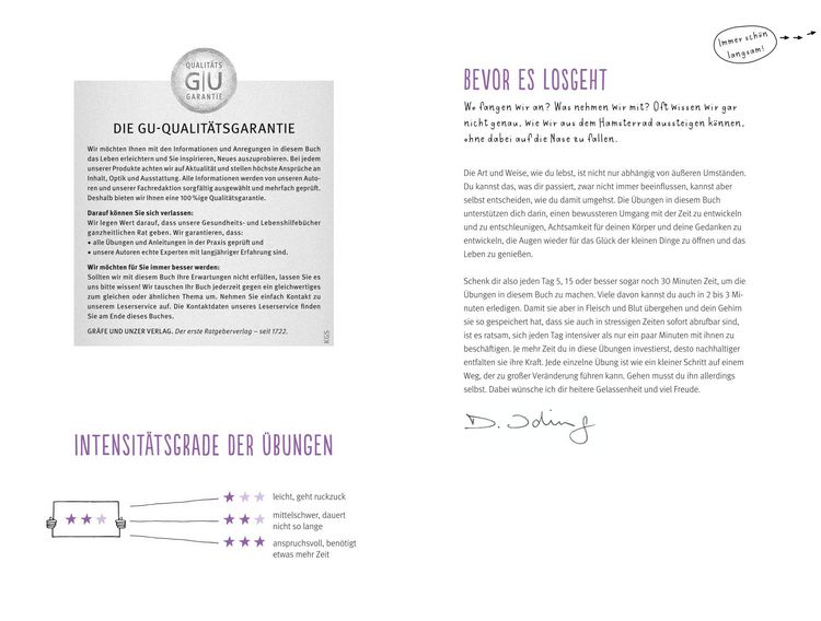 Produktbild: Entschleunigen