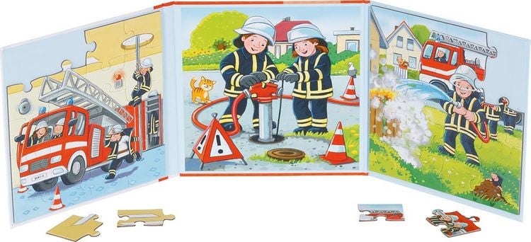 Produktbild: Puzzlebuch Feuerwehr