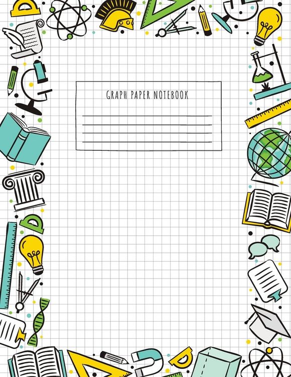 Produktbild: Back to School Graph Paper Notebook