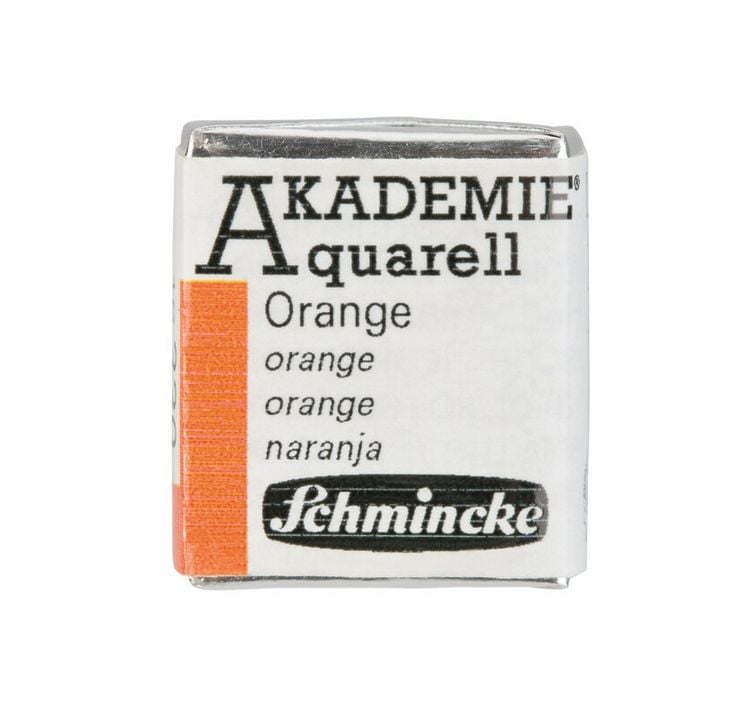 Produktbild: Schmincke Akademie Aquarell 1/2 N&auml;pfchen, Orange