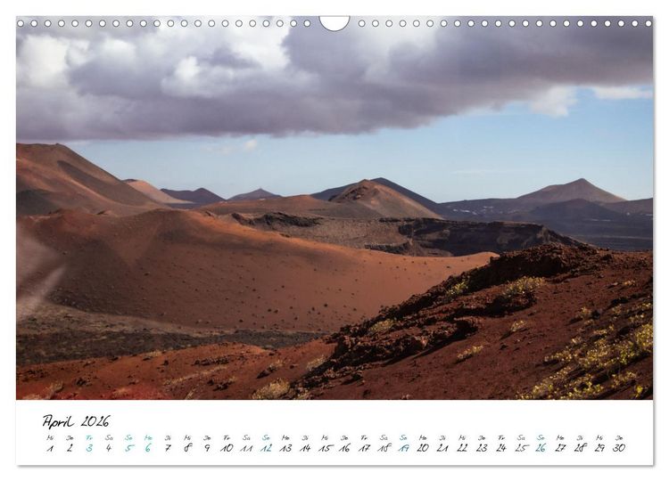 Produktbild: Lanzarote - Inselgl&uuml;ck im Atlantik (Wandkalender 2026 DIN A3 quer), CALVENDO Monatskalender