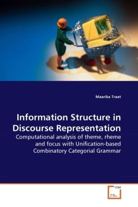 Produktbild: Traat, M: Information Structure in Discourse Representation