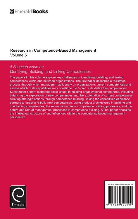 Produktbild: A Focused Issue on Identifying, Building and Linking Competences