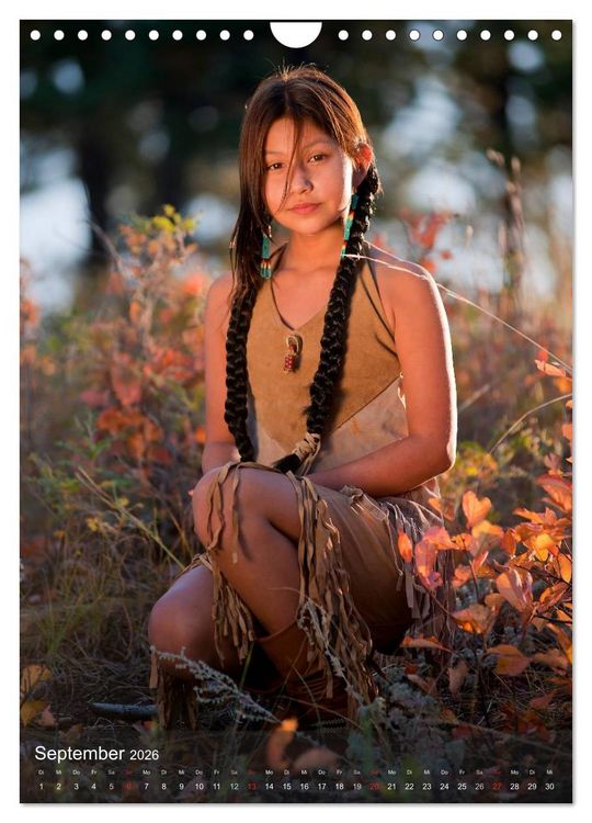 Produktbild: INDIANER Portrait Collection 2 (Wandkalender 2026 DIN A4 hoch), CALVENDO Monatskalender