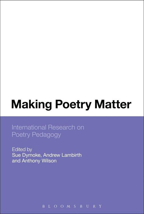 Produktbild: Making Poetry Matter