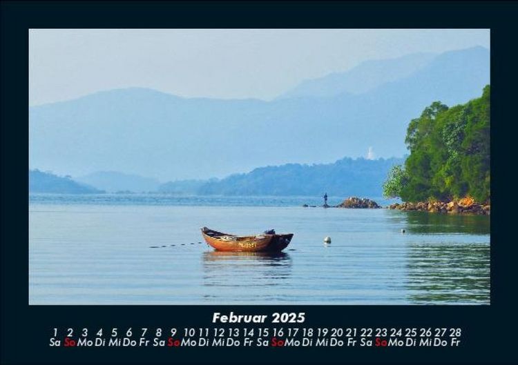 Produktbild: Bootskalender 2025 Fotokalender DIN A5