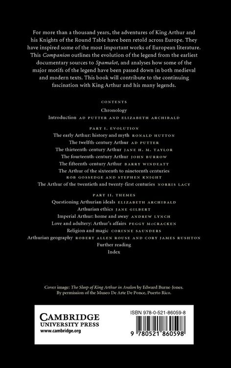 Produktbild: The Cambridge Companion to the Arthurian Legend