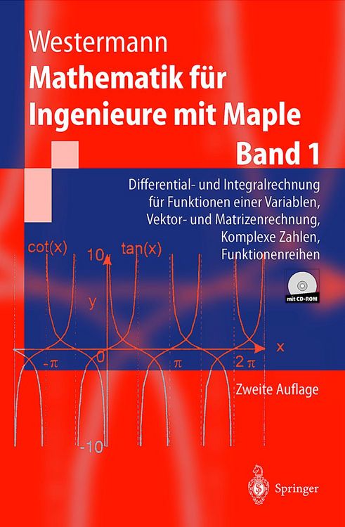 Produktbild: Mathematik f&uuml;r Ingenieure mit Maple