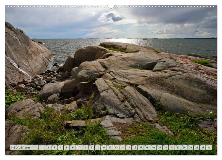 Produktbild: FINNLAND Traumhafte Landschaften (Wandkalender 2026 DIN A2 quer), CALVENDO Monatskalender