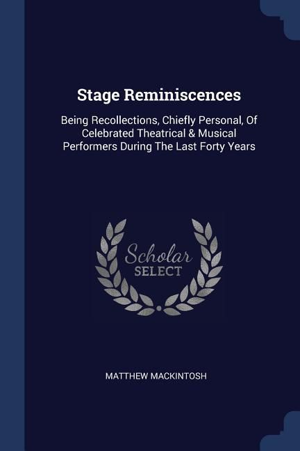 Produktbild: Stage Reminiscences