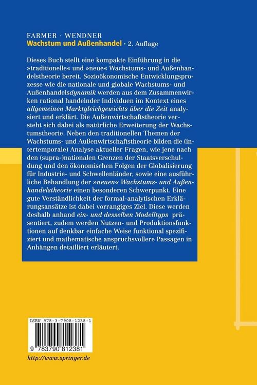 Produktbild: Wachstum und Au&szlig;enhandel