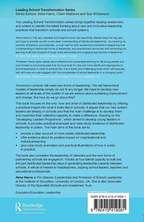 Produktbild: Distributed School Leadership