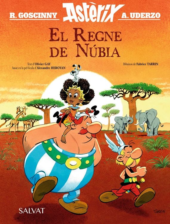 Produktbild: Ast&egrave;rix. El regne de N&uacute;bia. L'&agrave;lbum de la pel&middot;l&iacute;cula