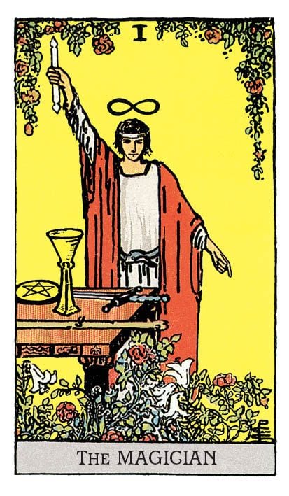 Produktbild: Tarot of A.E. Waite (Blue Edition, Mini, GB)