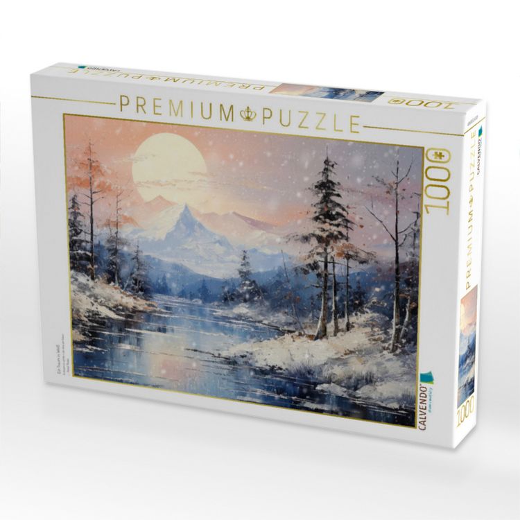 Produktbild: CALVENDO Puzzle Ein Traum in Wei&szlig; | 1000 Teile Lege-Gr&ouml;&szlig;e 64x48cm Foto-Puzzle f&uuml;r gl&uuml;ckliche Stunden