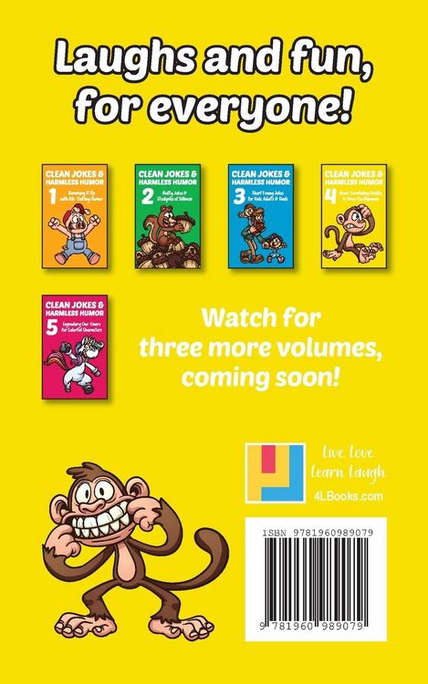 Produktbild: Clean Jokes & Harmless Humor, Vol. 4: Head-Scratching Riddles to Drive You Bananas
