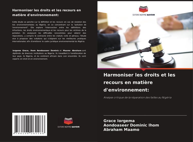 Produktbild: Harmoniser les droits et les recours en mati&egrave;re d'environnement: