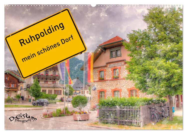 Produktbild: Ruhpolding mein sch&ouml;nes Dorf (Wandkalender 2026 DIN A2 quer), CALVENDO Monatskalender