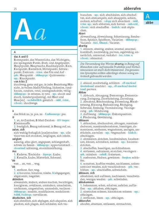 Produktbild: Duden &ndash; Das Synonymw&ouml;rterbuch