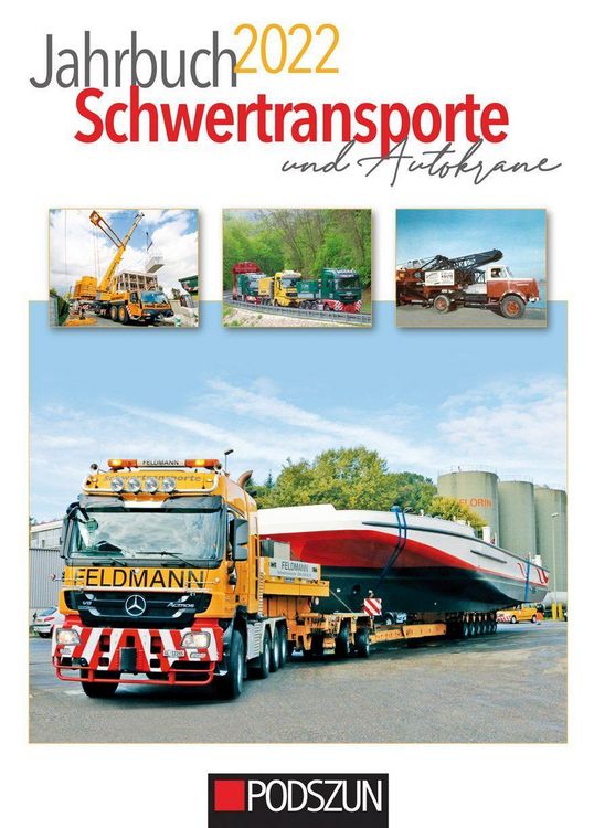 Produktbild: Jahrbuch Schwertransporte & Autokrane 2022