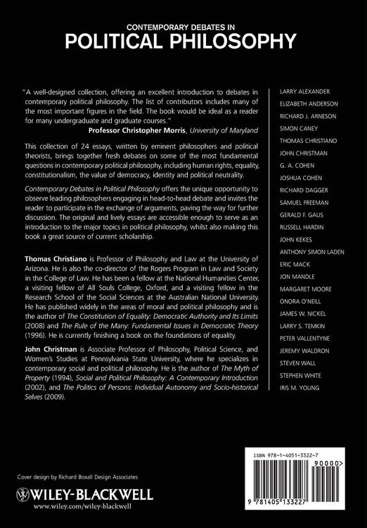 Produktbild: Contemporary Debates Political