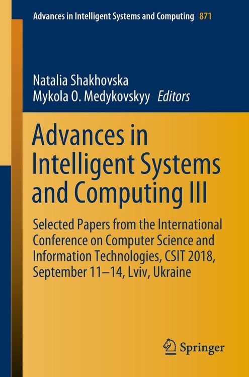 Produktbild: Advances in Intelligent Systems and Computing III