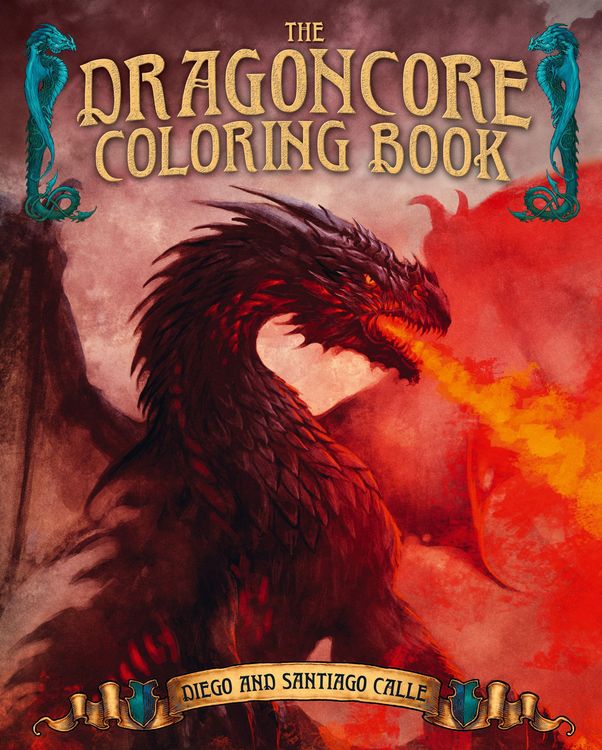 Produktbild: The Dragoncore Coloring Book