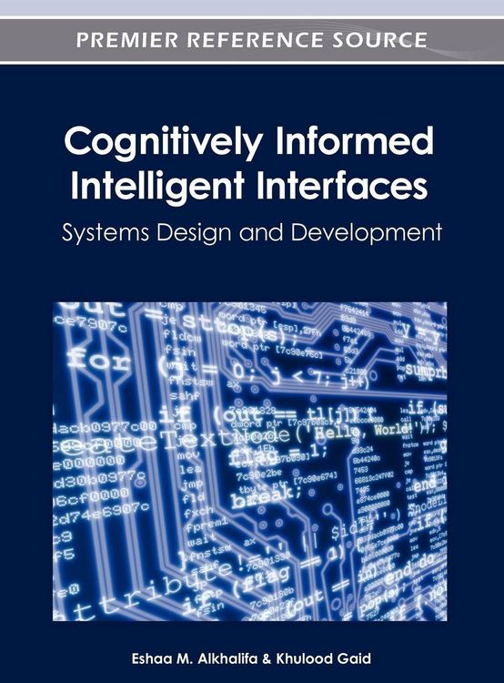 Produktbild: Cognitively Informed Intelligent Interfaces