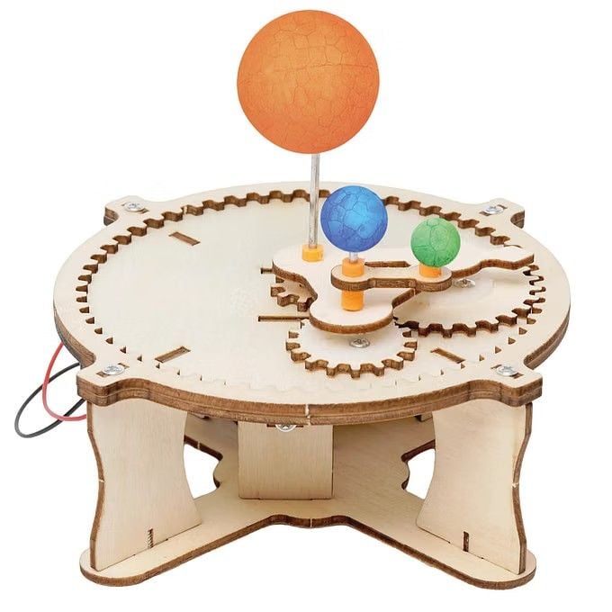 Produktbild: Fischertechnik 579979 - miniMINT, Orbit Lab, Technik-Holzbausatz ab 8 Jahren