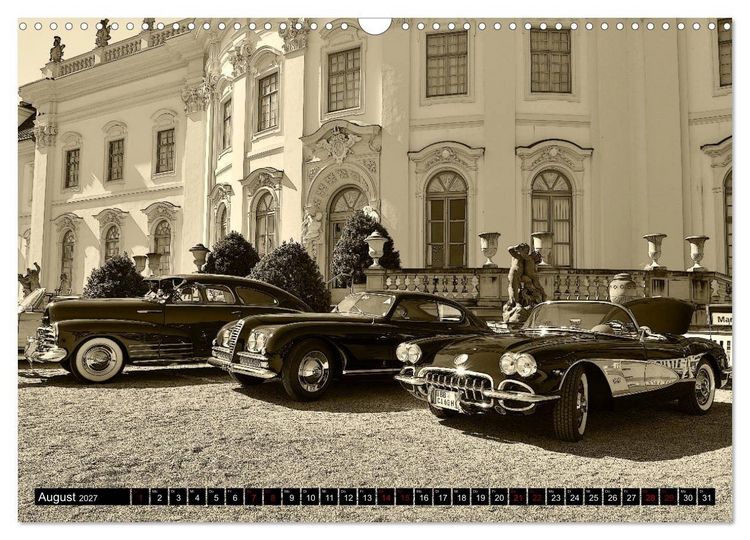 Produktbild: Klassische Automobile (Wandkalender 2027 DIN A3 quer), CALVENDO Monatskalender