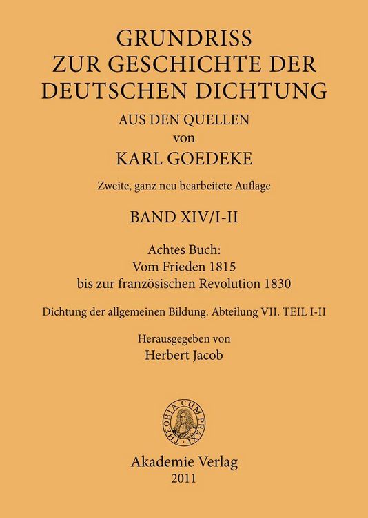 Produktbild: Achtes Buch: Vom Frieden 1815 bis zur franz&ouml;sischen Revolution 1830