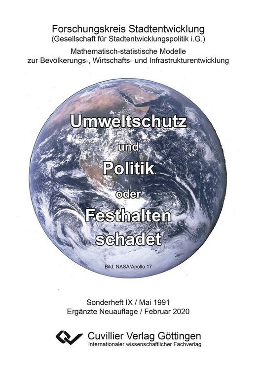 Produktbild: Umweltschutz und Politik oder Festhalten schadet