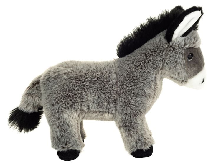 Produktbild: Teddy Hermann 90277 - Esel stehend, Pl&uuml;sch, 27 cm