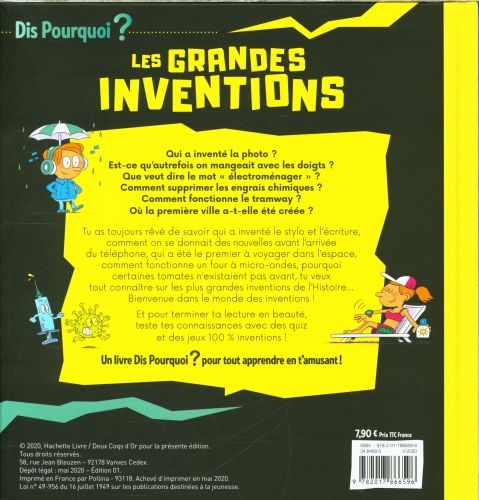 Produktbild: Les grandes inventions