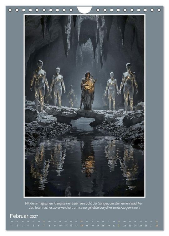 Produktbild: Fantastische Szenen aus gro&szlig;en Opern (Wandkalender 2027 DIN A4 hoch), CALVENDO Monatskalender