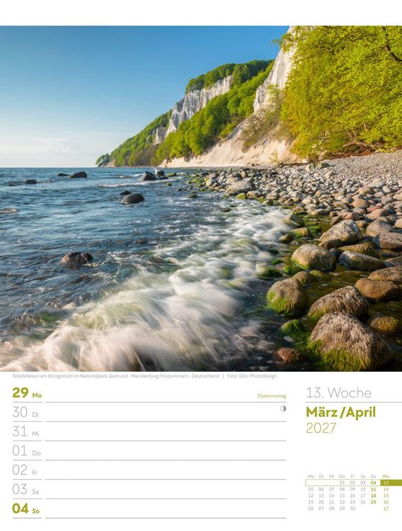 Produktbild: Am Meer Wochenplaner Kalender 2027