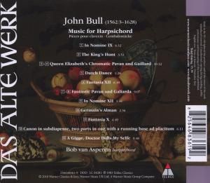 Produktbild: Asperen, B: Music For Harpsichord